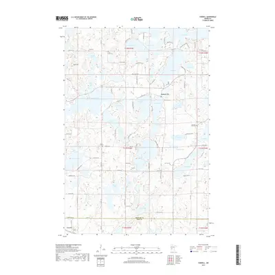 2019 Map of Farwell, 2019 Print