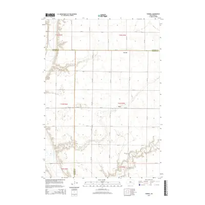 2015 Map of Farwell, 2015 Print