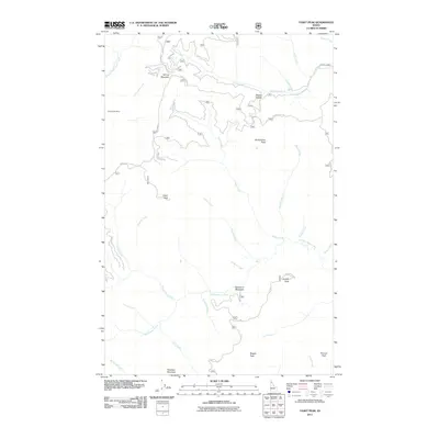 2011 Map of Faset Peak, 2011 Print