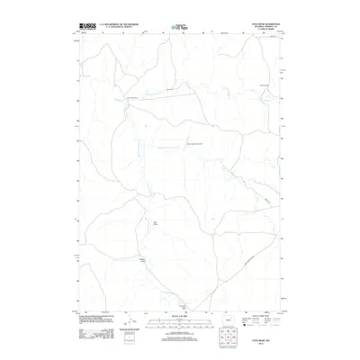 2012 Map of Fats Draw, 2012 Print