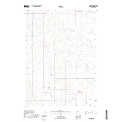 2017 Map of Fats Draw, 2017 Print