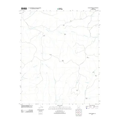 2011 Map of Faught Ridge, 2011 Print