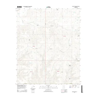 2014 Map of Faught Ridge, 2014 Print