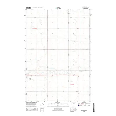 2015 Map of Faulkton East, 2015 Print