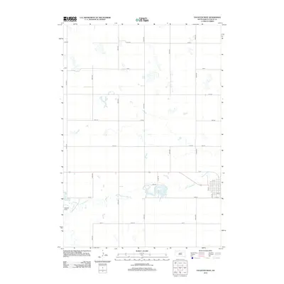 2012 Map of Faulkton West, 2012 Print