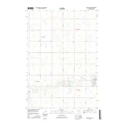 2015 Map of Faulkton West, 2015 Print
