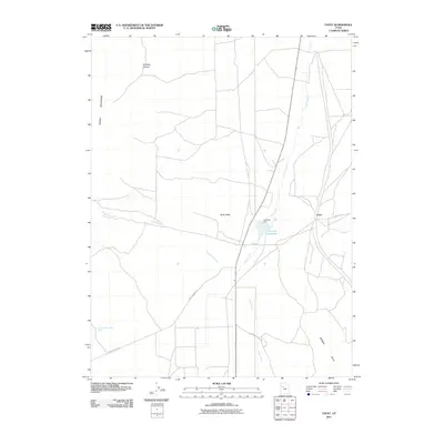2011 Map of Faust, 2011 Print