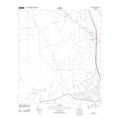 2012 Map of Favoretta, 2012 Print