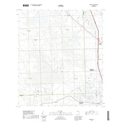 2018 Map of Favoretta, 2018 Print