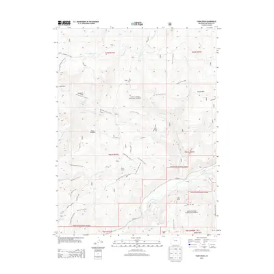 2013 Map of Fawn Creek, 2013 Print