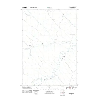 2012 Map of Fawn Draw, 2012 Print