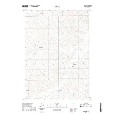 2021 Map of Fawn Draw, 2021 Print