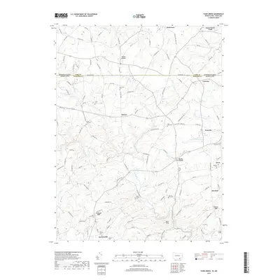 2019 Map of Fawn Grove, 2019 Print