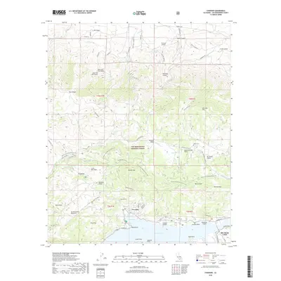2018 Map of Fawnskin, 2018 Print