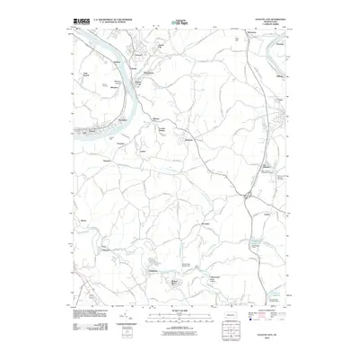 2010 Map of Fayette City, 2010 Print