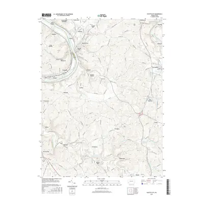 2016 Map of Fayette City, 2016 Print