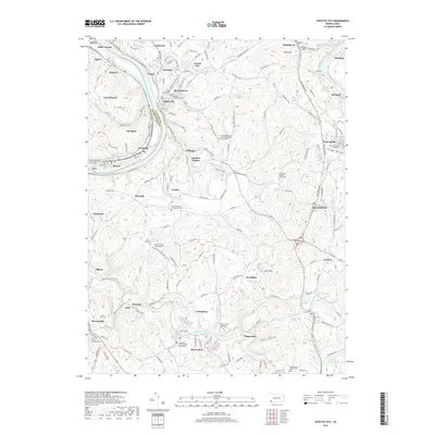2019 Map of Fayette City, 2019 Print