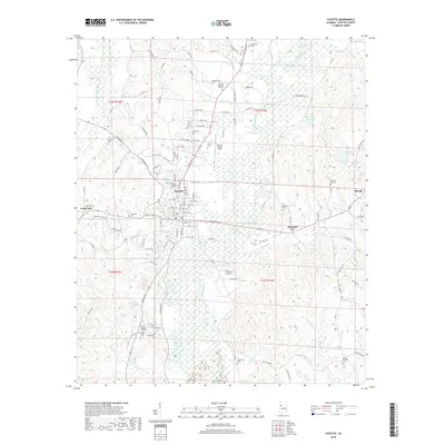 2018 Map of Fayette, 2018 Print