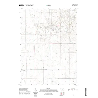 2018 Map of Fayette, 2018 Print