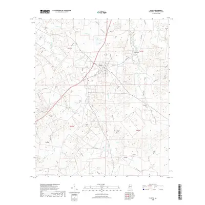 2018 Map of Fayette, 2018 Print