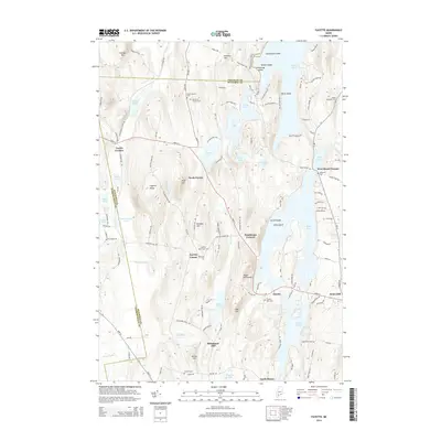 2014 Map of Fayette, 2014 Print