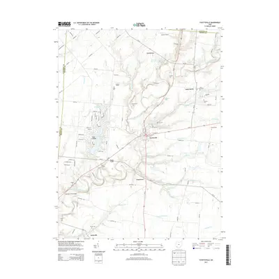 2013 Map of Fayetteville, 2013 Print