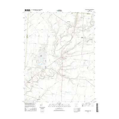 2016 Map of Fayetteville, 2016 Print