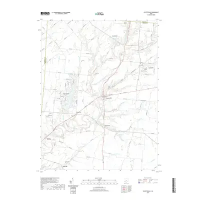 2019 Map of Fayetteville, 2019 Print