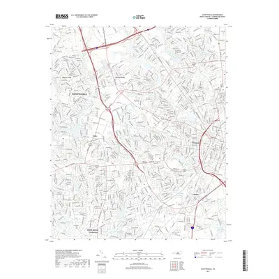 2019 Map of Fayetteville, 2019 Print