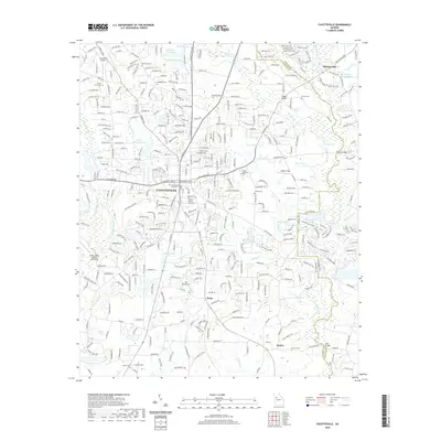 2020 Map of Fayetteville, 2020 Print
