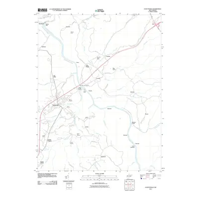 2011 Map of Fayetteville, 2011 Print