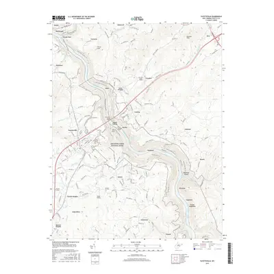 2016 Map of Fayetteville, 2016 Print