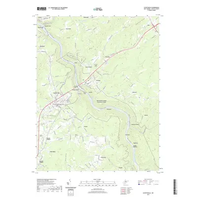 2019 Map of Fayetteville, 2019 Print