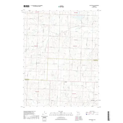 2017 Map of Fayetteville, 2017 Print
