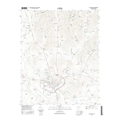 2016 Map of Fayetteville, 2016 Print