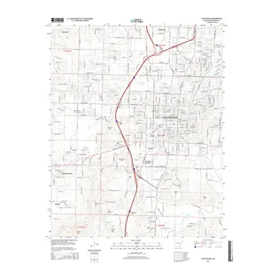 2014 Map of Fayetteville, 2014 Print