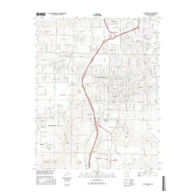 2017 Map of Fayetteville, 2017 Print