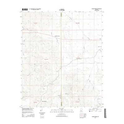 2015 Map of Fearns Springs, 2015 Print