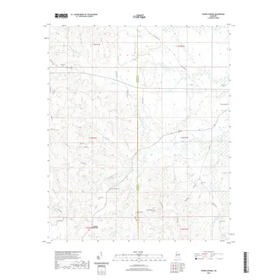 2020 Map of Fearns Springs, 2020 Print