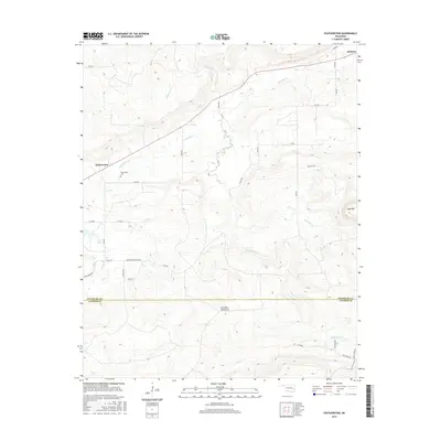 2016 Map of Featherston, 2016 Print