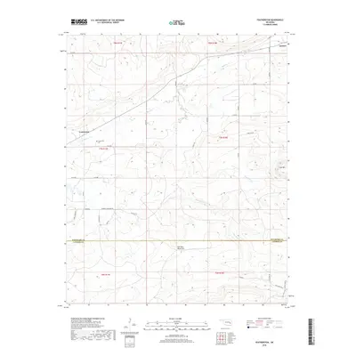 2018 Map of Featherston, 2018 Print