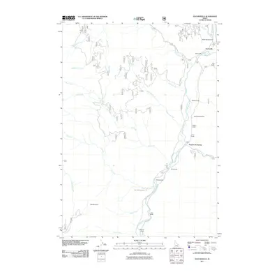 2011 Map of Featherville, 2011 Print