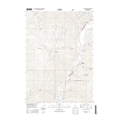 2013 Map of Featherville, 2013 Print