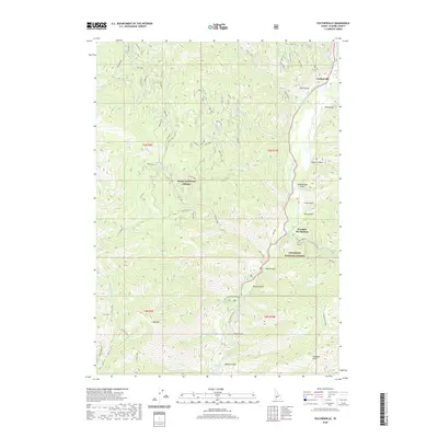2020 Map of Featherville, 2020 Print