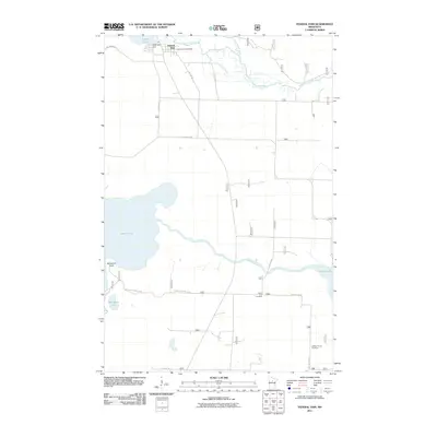 2011 Map of Federal Dam, 2011 Print