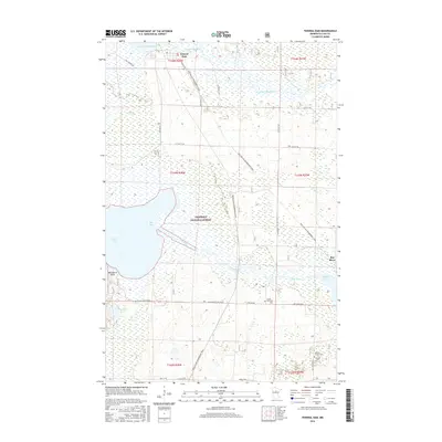 2016 Map of Federal Dam, 2016 Print