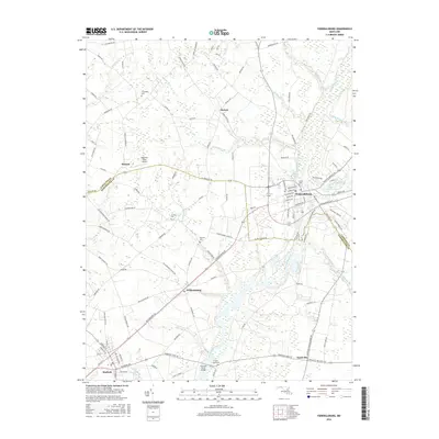 2016 Map of Federalsburg, 2016 Print