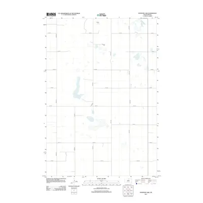 2012 Map of Feinstein Lake, 2012 Print