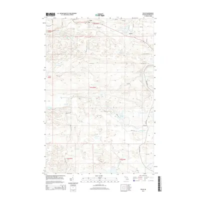 2014 Map of Felch, 2014 Print