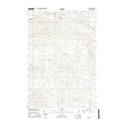 2017 Map of Felch, 2017 Print